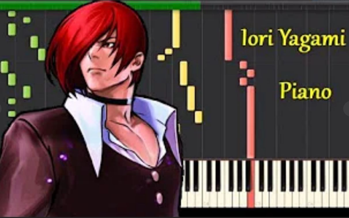 kof02八神庵主题曲stormysaxophone2pianotutorial