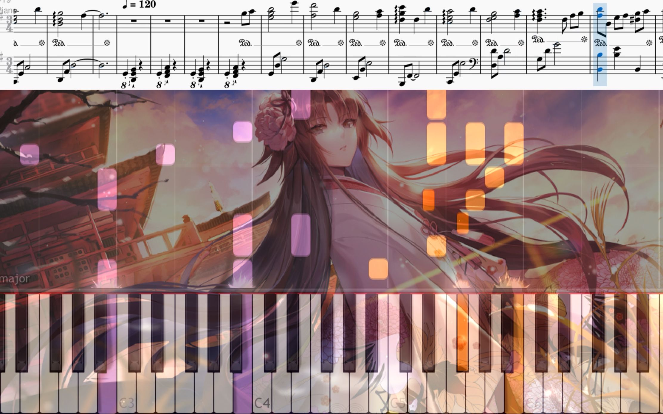【钢琴扒谱】M01 - 动漫《空之境界》插曲