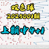 双色球第2025001期个人观点，谨慎参考