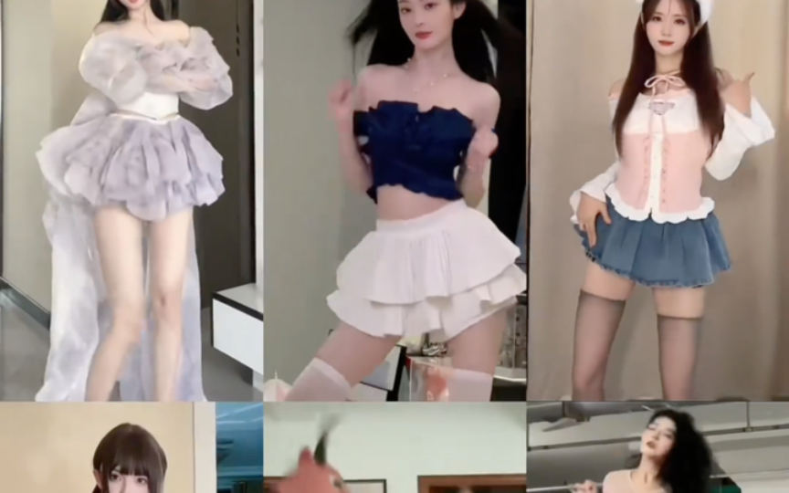 The screen is full of young ladies, dazzling all