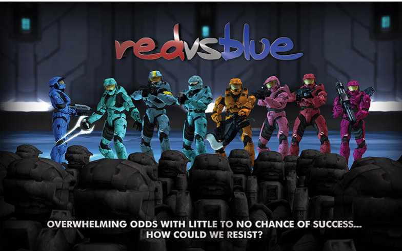 光环系列动画:红蓝大作战(Red vs Blue) 第 来自Xbox官方微博 - 微博