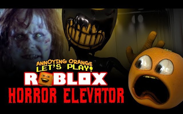 烦人的橙子游戏实况 Roblox Shocktober Horror Elevator Annoying