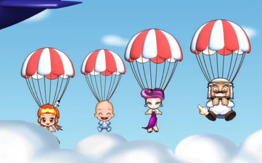 大富翁7之非洲乌咪对战婴儿夫人石油王