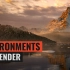 【中英双字】Blender创造史诗般的自然景观环境场景教程