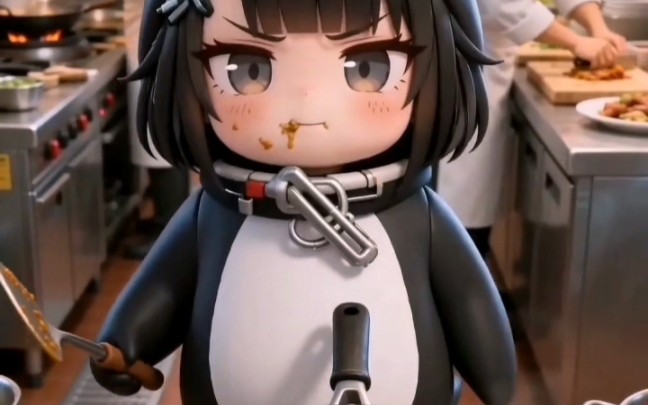 让她吃！让她吃！！你耳朵聋吗。