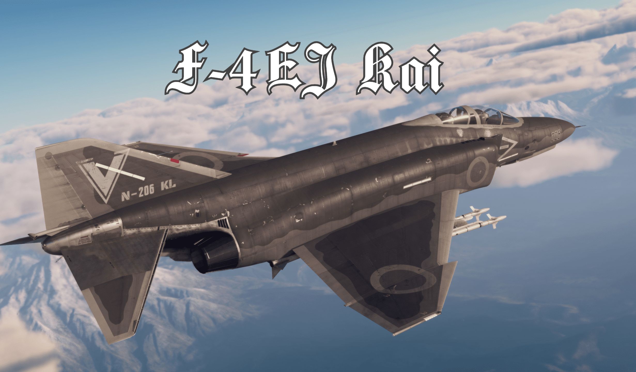 【战争雷霆】“最强鬼怪之名 | 从不归属于ICE” F-4EJ Kai 新版本集锦