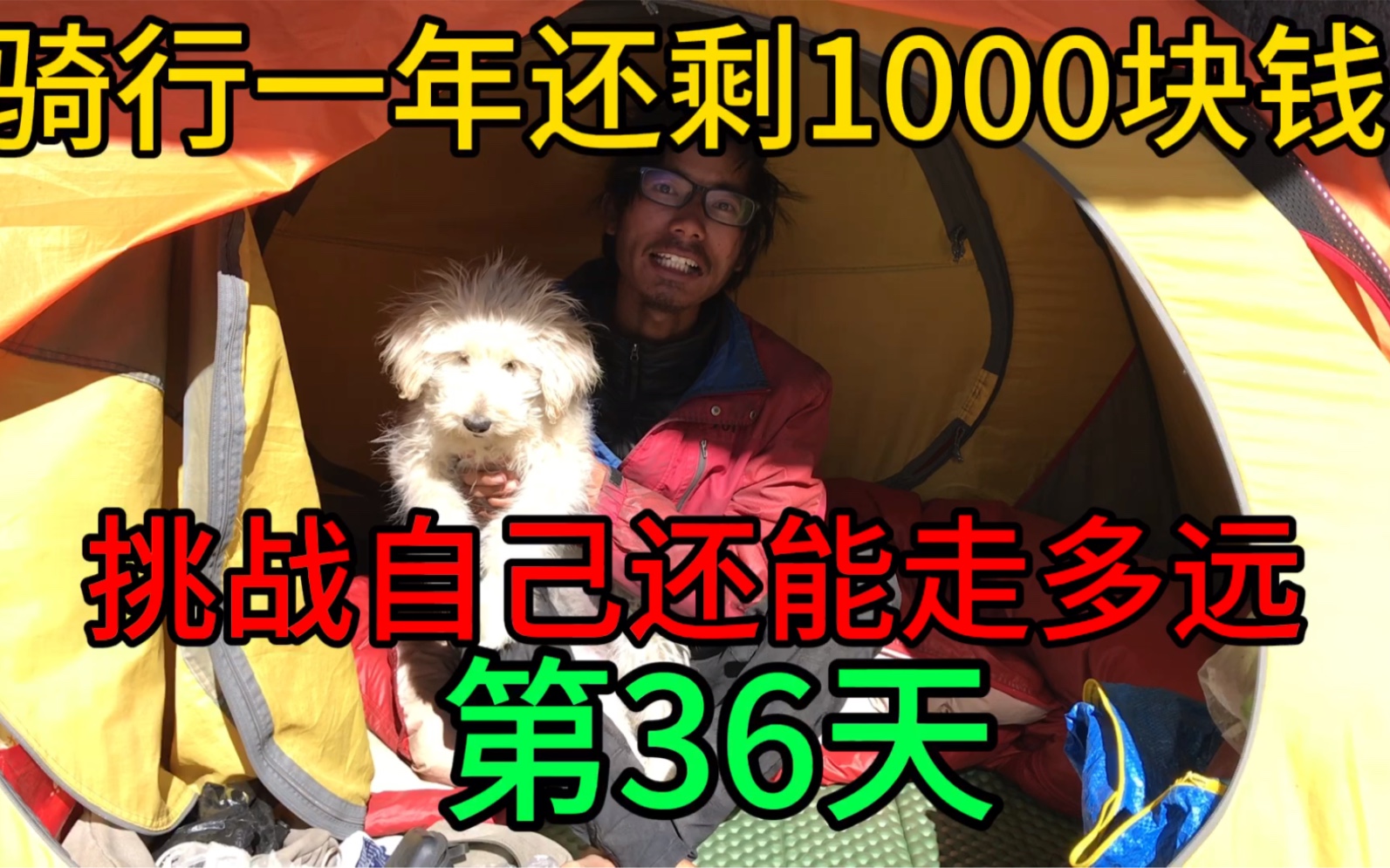 骑行219国道，推了3天2夜上坡晚上7点半终于到达恰拉山垭口海拔5003米，顶着风雪一路下坡快冻成狗了！