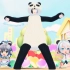 【MMD】熊猫舞~（皮卡丘卖萌舞）【VC欢乐日常】【乐正龙牙 言和 洛天依 初音未来】