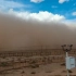 内蒙古现11级阵风强沙尘暴天气 沙墙过境遮天蔽日 真实呈现“两重天”