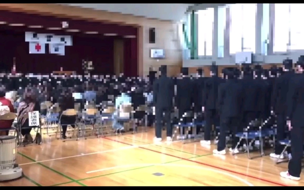 日本某高校毕业典礼合唱《可愛くてごめん》完整版
