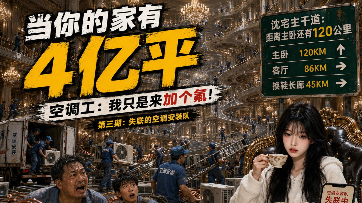 当你的家有4亿平米