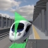 三维火车高铁动车轨道限界测量-方法演示三维3D动画福玖创意文化作品案例