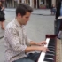 【钢琴】Jazz duet on Street Piano in Paris  with  Frans Bak 1