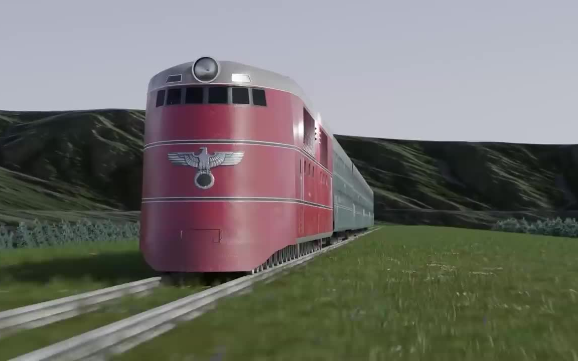 【铁路文化 历史 宽轨铁路breitspurbahn 德国二战期间的疯狂铁路