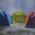 雨夜瞬间入睡，帐篷里大雨，雷声，白噪音8小时