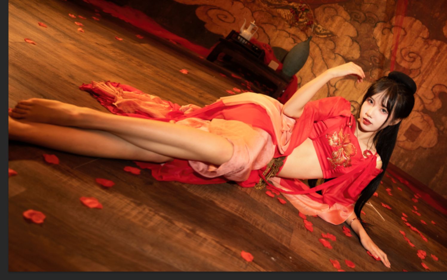 竖屏的赤足花魁，你可抵挡得住【花间酒】