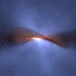 哈勃太空望远镜中看到的宇宙影像：蝶形宇宙