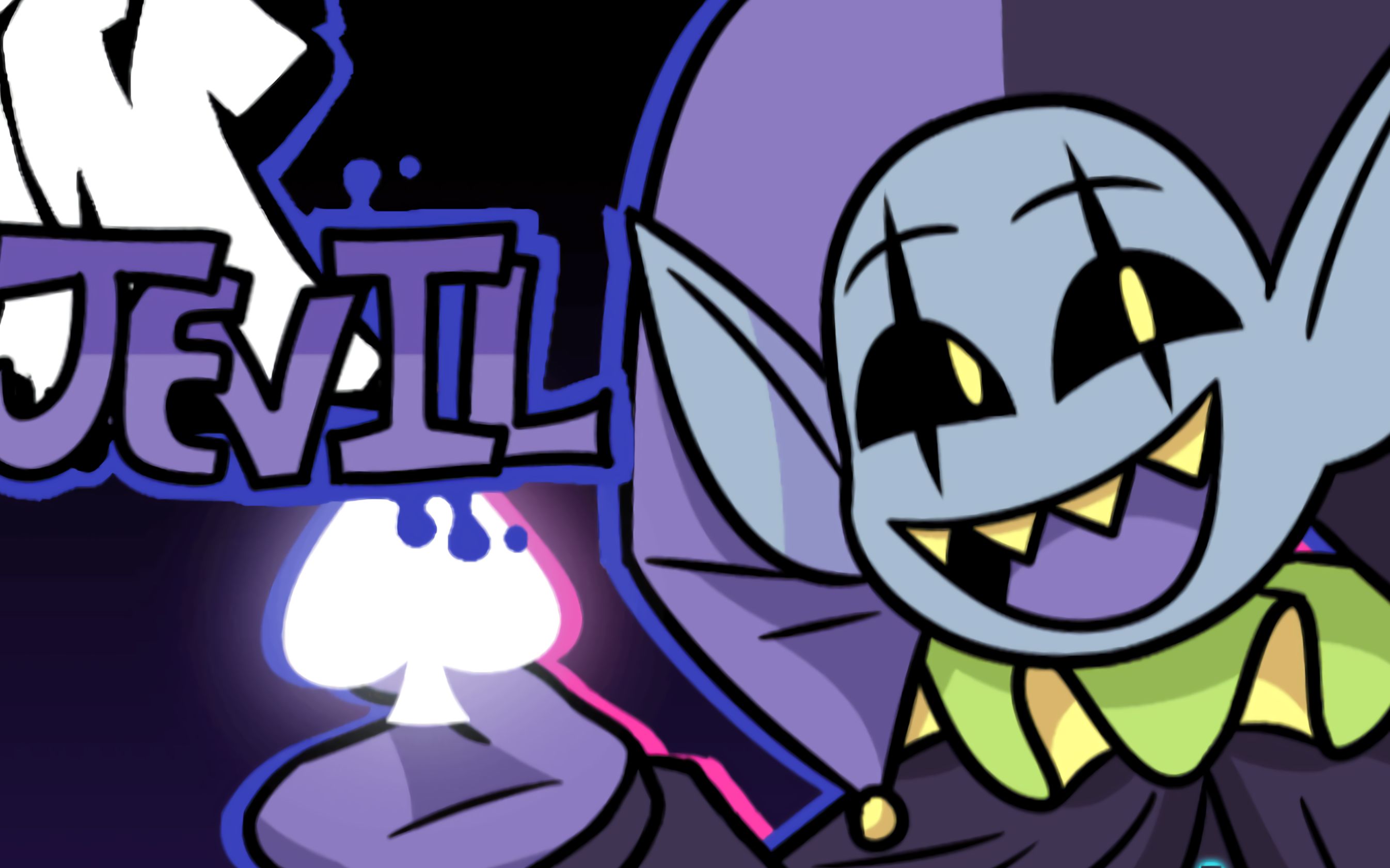 【fnf/mod】vs jevil—the world revolving 天旋地转