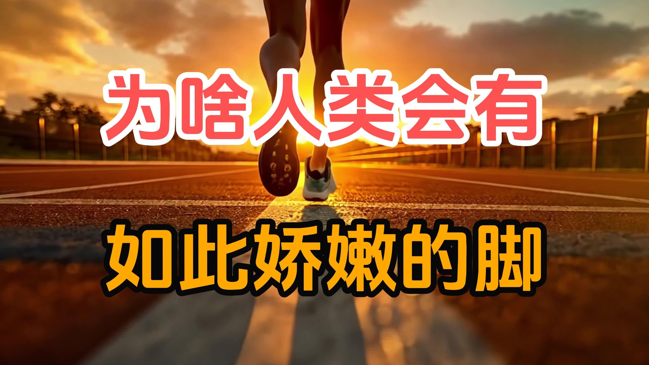 为什么人类会进化出如此娇嫩的脚？