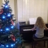 树莓派和数字钢琴控制圣诞树上的LED灯带LED strip controlled by Raspberry Pi and