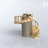 solidworks教程SW实战营绘制一个旋转的楼梯