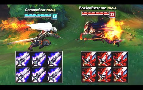 6x 破败 vs 6饮血剑 亚索 & best moments!