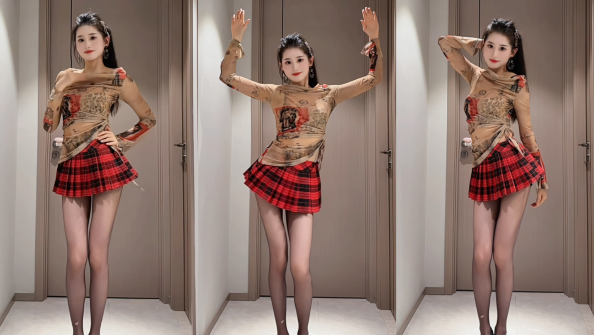 【腿腿】腿上有个爱心！你们发现了没～