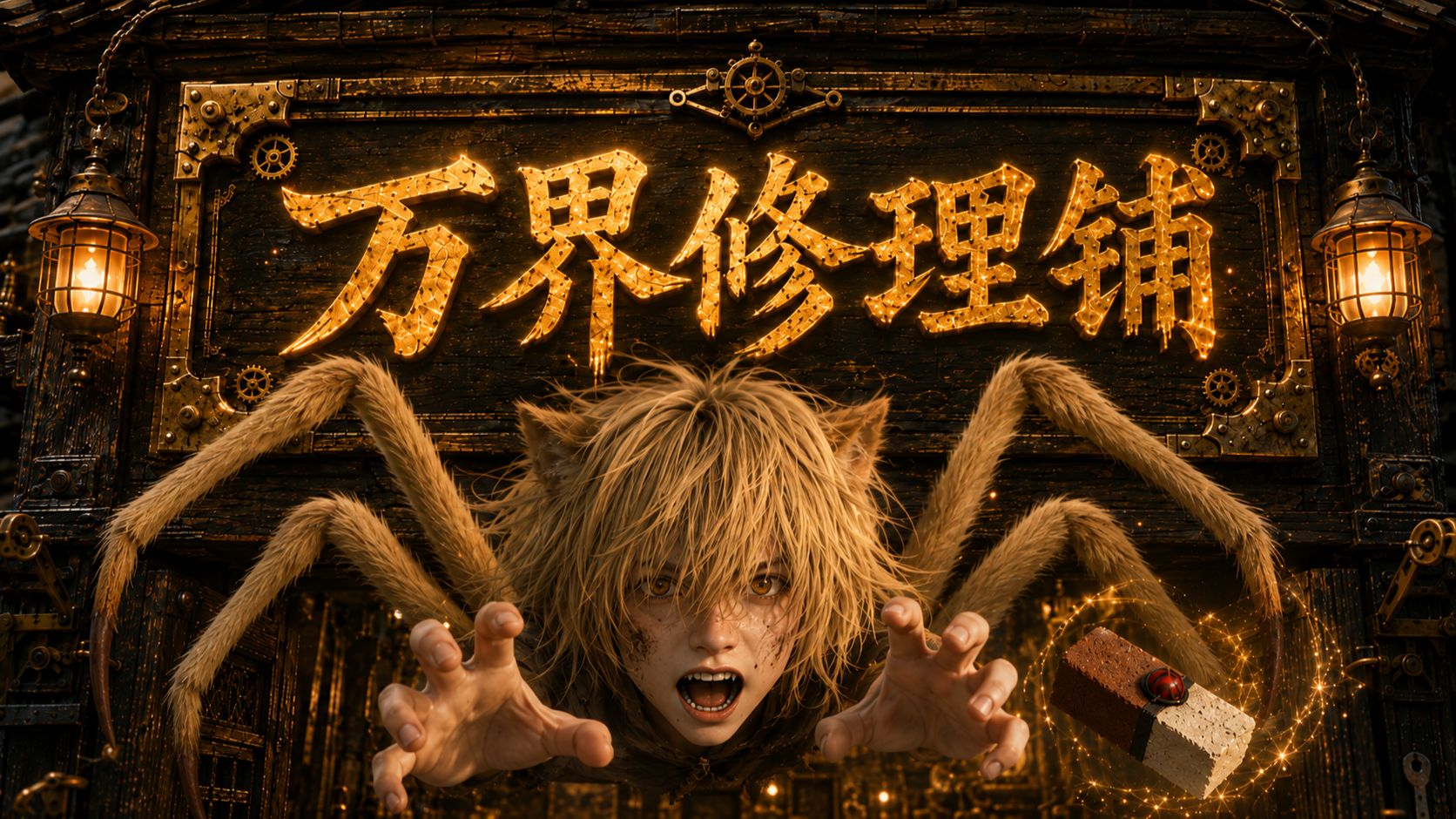 啥都能修的异世界修理铺|第二集 我的顾客被蜘蛛咬了？能修！