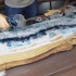 一块烂木板制作一张桌子，倒入环氧树脂处理一下，成品最少值1000