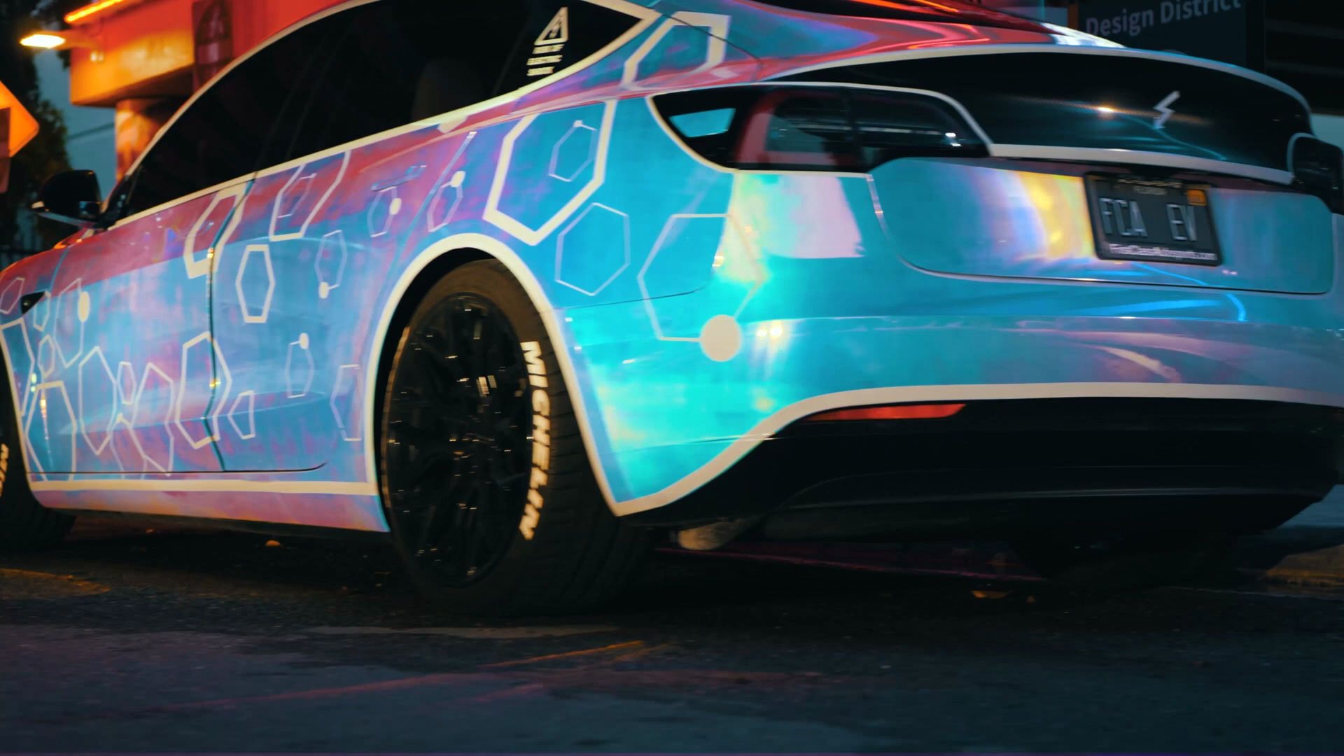 【Model 3 大片欣赏】特斯拉Model3 改装 & 金属渐变色 贴膜 | 电影感大片_哔哩哔哩 (゜-゜)つロ 干杯~-bilibili