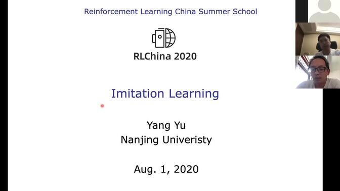 【RLChina 2020】第6讲 Imitation Learning