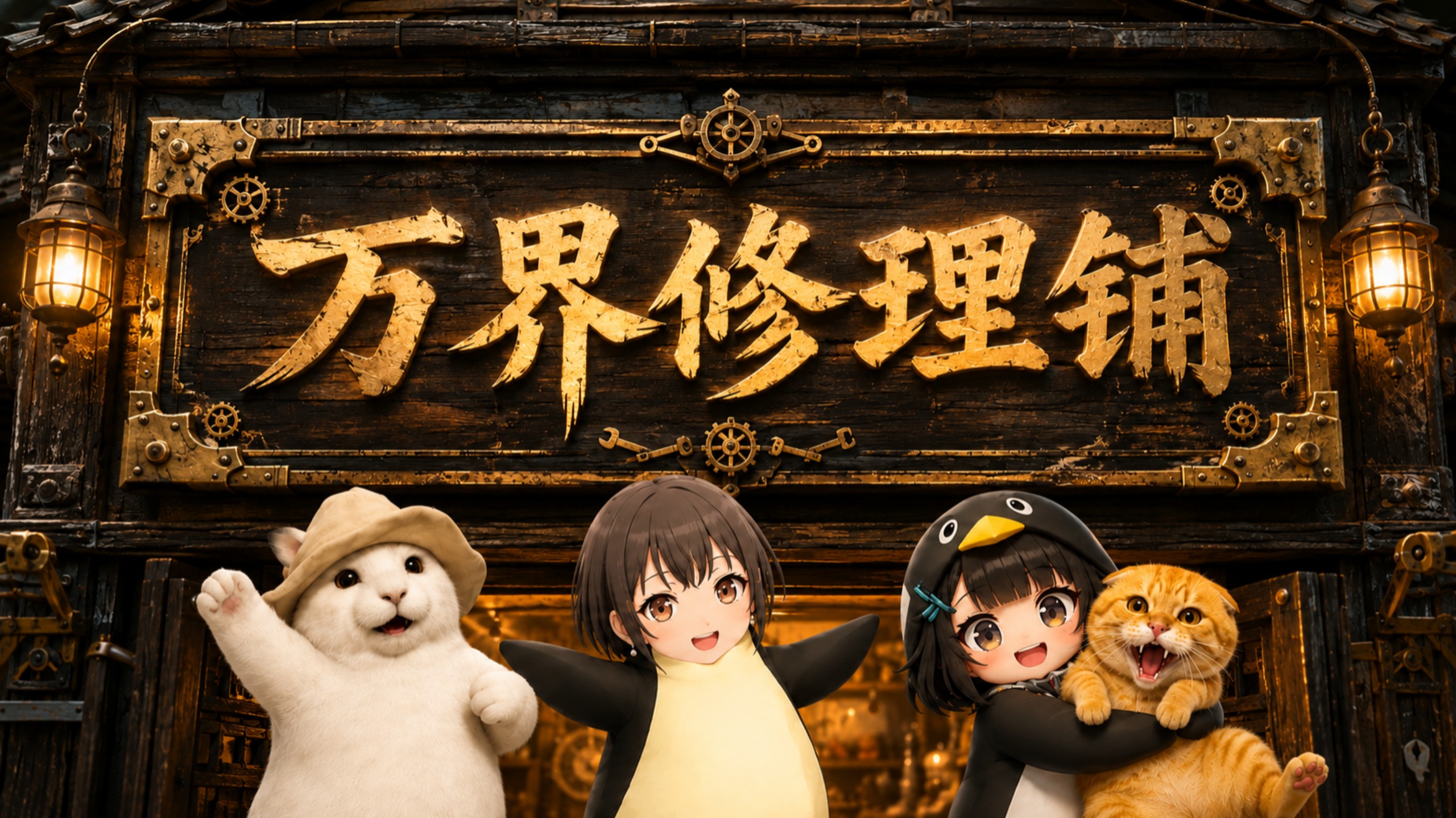 啥都能修的异世界修理铺——顾客差点把我店烧了？【首届全国高校AIGC优才创作营】