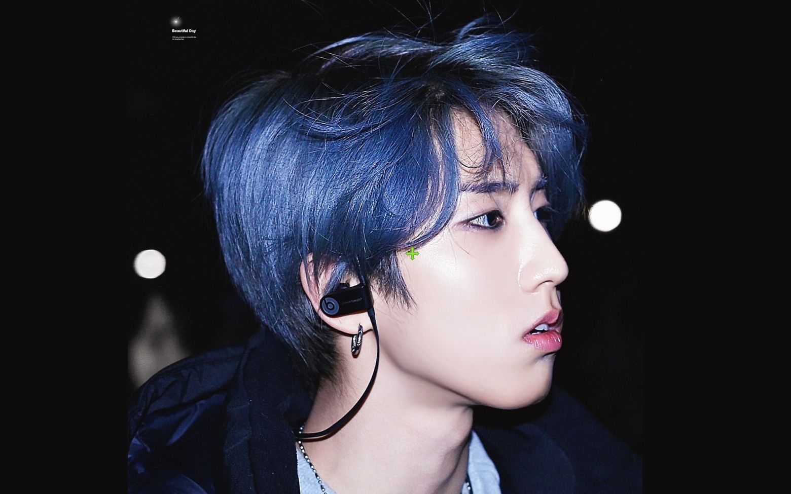 【韩知城】“HAN的蓝发是巅峰呢”