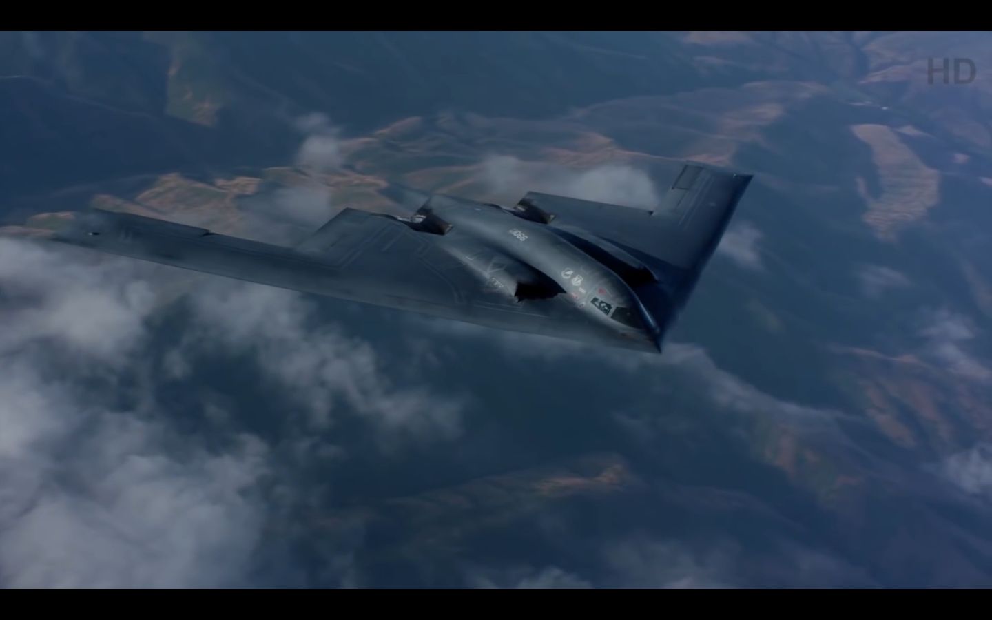 【军事】the northrop b-2 spirit aircraft 诺斯罗普b-2隐形轰炸机