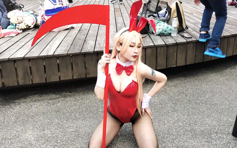 Pava Bunny Girl Anime Chain Sawan COSPLAY COSER TAIWAN Comic Con