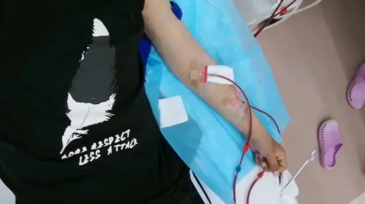 尿毒症晚期了这样活着，又来医院洗肾了