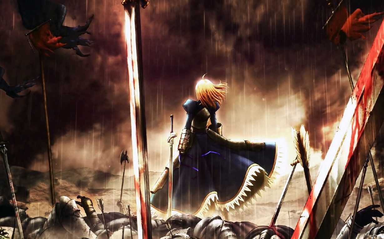 【fate zero】双轮之骑士 吾王saber霸气飙车剪辑