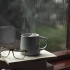 【1小时】热茶和窗外的大雨|雨声|放松|悠闲|发呆|学习|背景声|白噪声|专注|助眠|睡觉|窗户