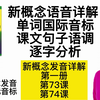 新概念发音详解 第一册73/74课 单词国际音标  句子语调逐字分析  全网最详细讲解  学新概念发音 修正国际音标