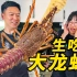 这么大的龙虾，直接生吃！？