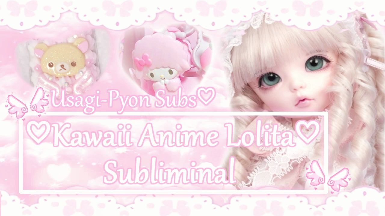 ♡Kawaii Anime Lolita Doll ❥Subliminal Package♡