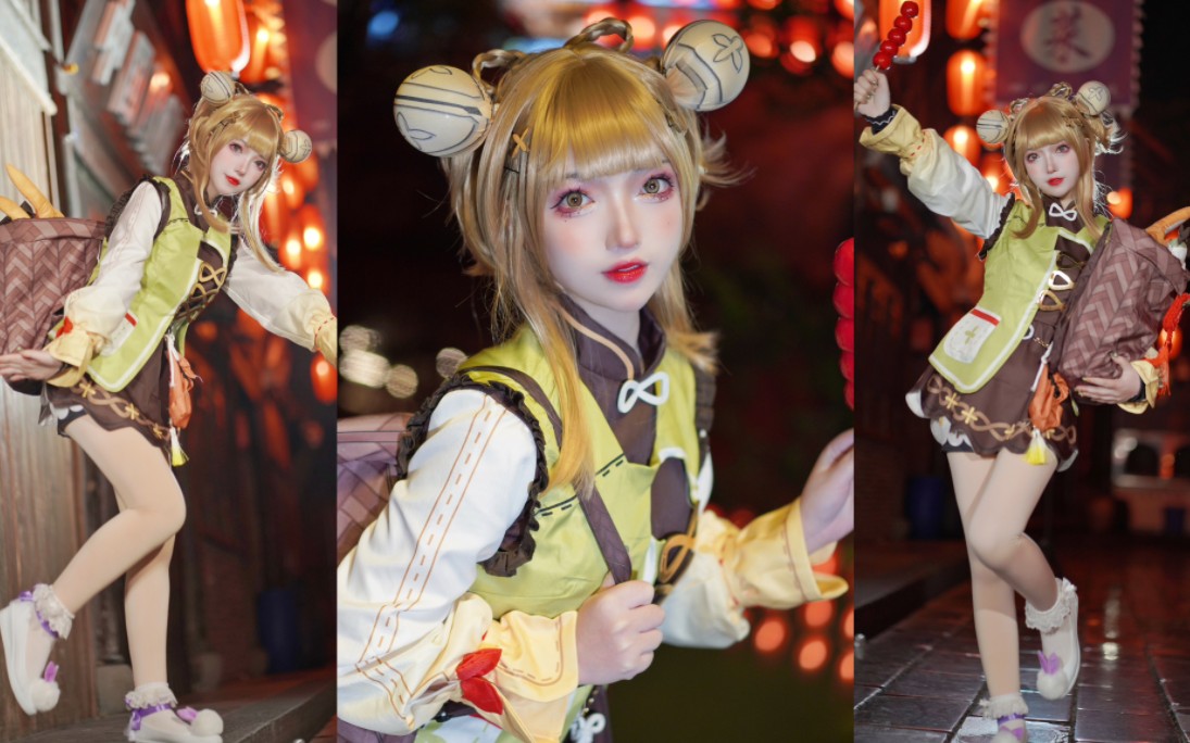 There is a kind of game called Original God, there is a milkmaid called Yao Yao, and there is a kind of dance called ♥ Thousand Miles Inviting the Moon ♥
