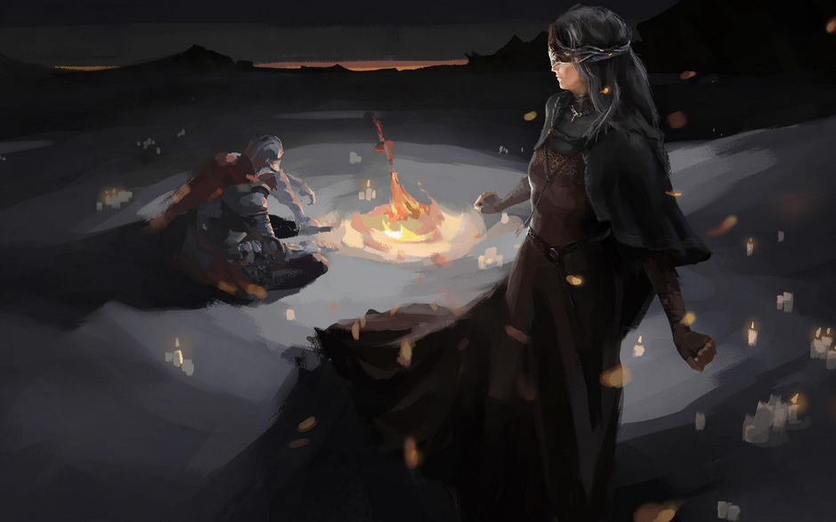 Dark Souls 3 Ashen One X Firekeeper