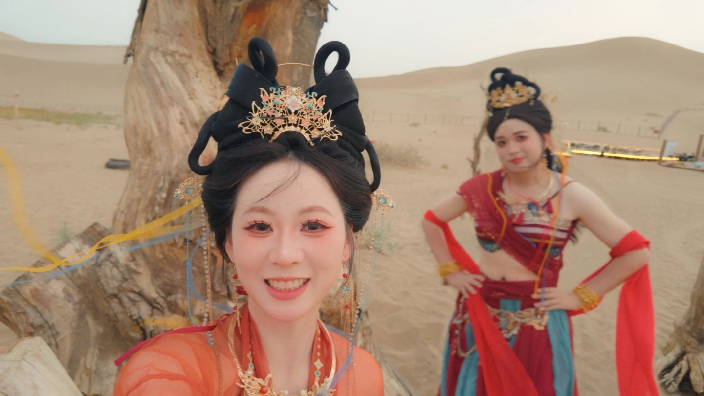 当我终于把老公骗去了敦煌旅行...... 缩略图