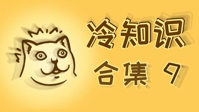 【合集9】正经的知识又增加了