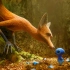 画风爆赞！狐狸和小鸟神仙般的友谊