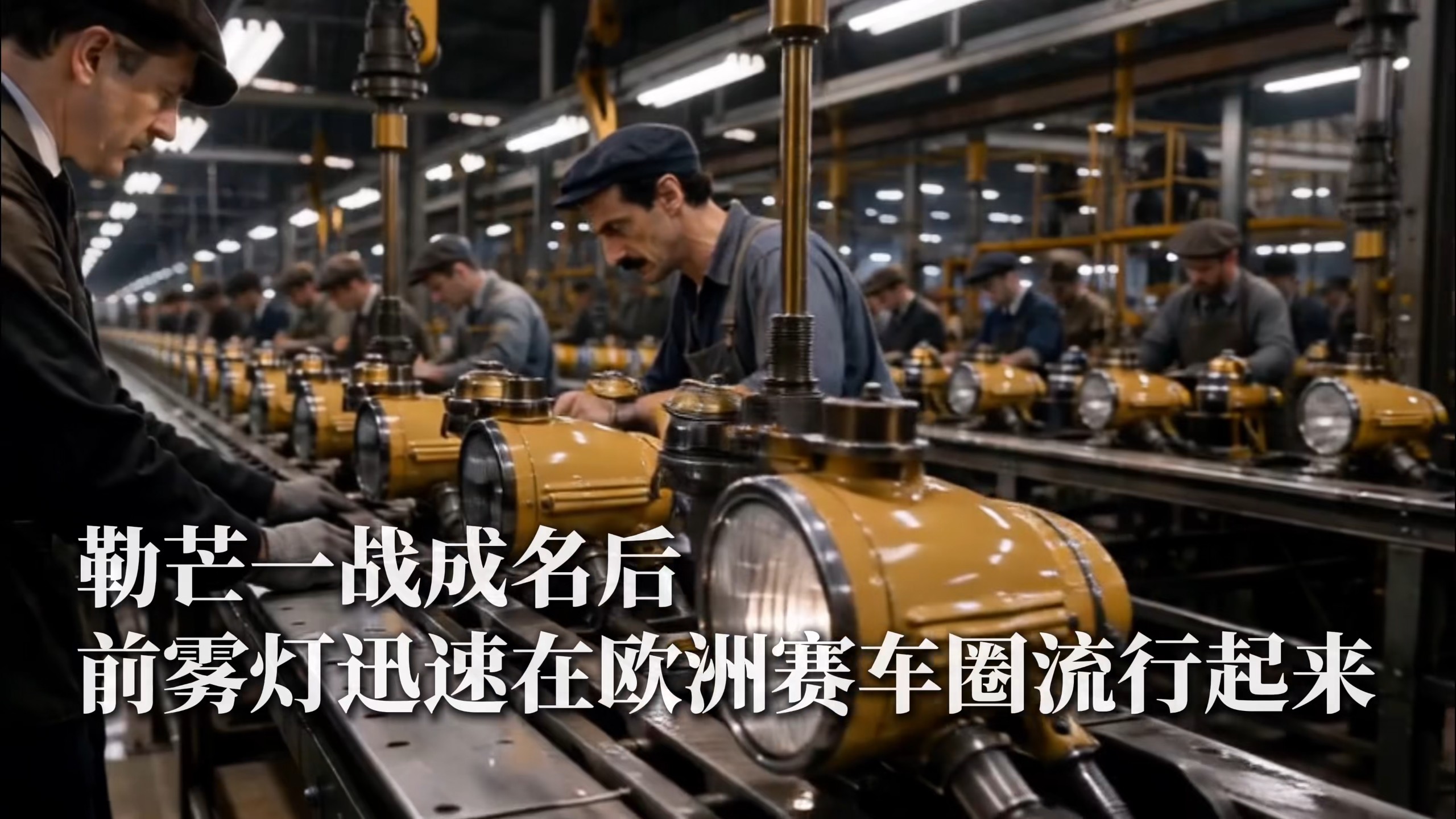 前雾灯：灯越低，看得越远，这疯子改写了勒芒的雾天赛车