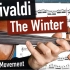 特写镜头｜维瓦尔第-四季小提琴协奏曲·冬-第一乐章/乐谱x伴奏｜Vivaldi-Winter·The Four Seas