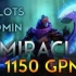 Miracle AM 8 SLOTS IN 35 MINS - 1150 GPM