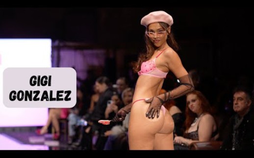 Gigi Gonzalez Slow Motion 4k | Adore Me 2023 New York Fashion Week
